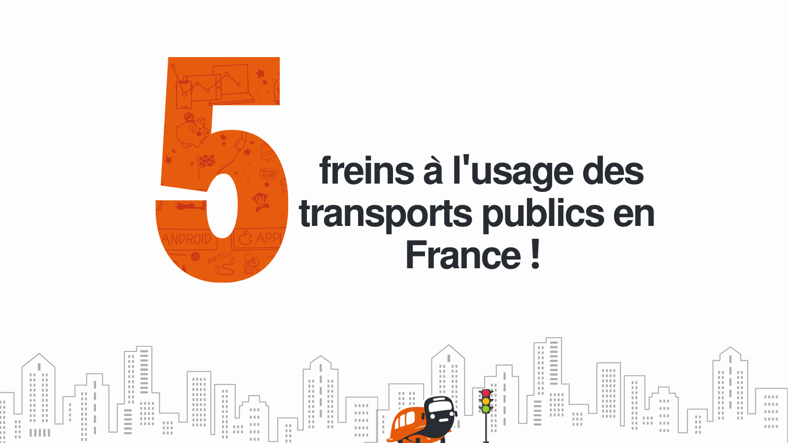 5 freins à l’usage des transports publics en France🚍 :